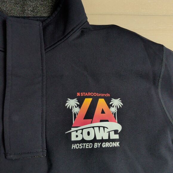 BYLT Elite Fairway Pullover Mens L Black Drop Cut Performance Athleisure NEW NWT - Picture 6 of 15